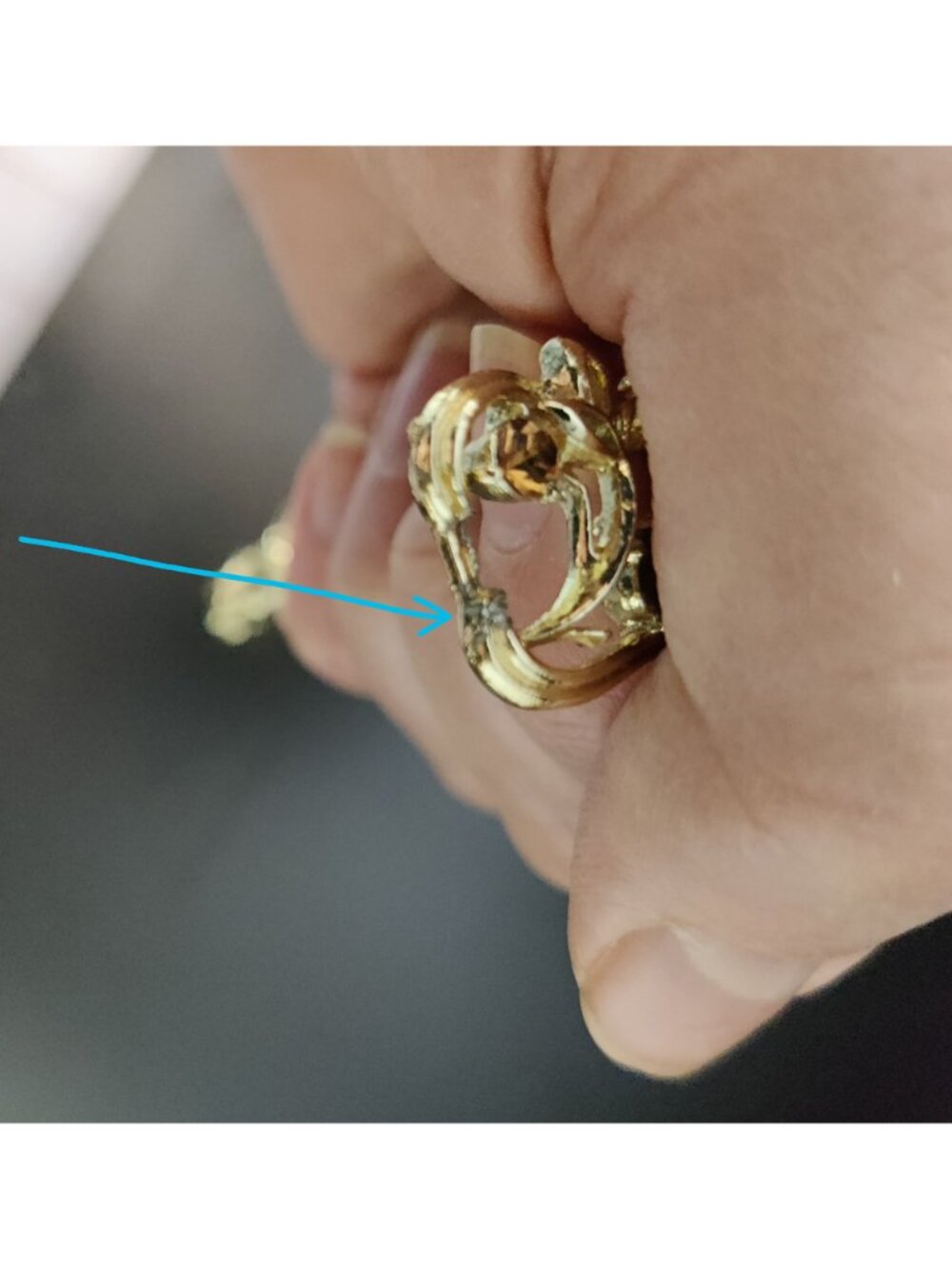Vintage Signed 50s Coro Gold Plated Alloy Bracelet & Earrings Amber Topaz Color - Picture 9 of 10